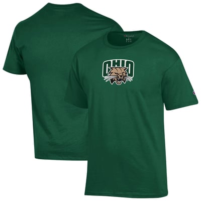 Ohio Bobcats Champion Arch Logo T-Shirt - Green