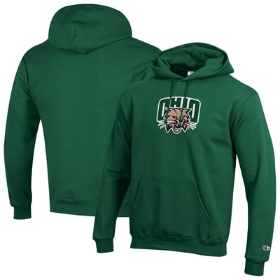 Ohio Bobcats Champion Powerblend Hoodie - Green