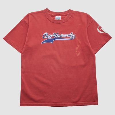 Ohio Bobcats Gildan 2000s T-shirt - Red - Yth XL by Fanatics Real Vintage