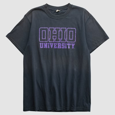 Ohio Bobcats Jerzees 2000s T-shirt - Black - S by Fanatics Real Vintage