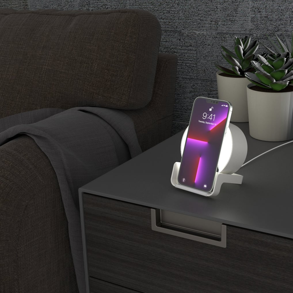 Ohio Bobcats Night Light Wireless Charger And Bluetooth Speaker