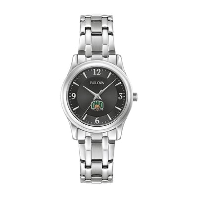 Ohio Bobcats Bulova Women's Stainless Steel Corporate Collection Watch - Black