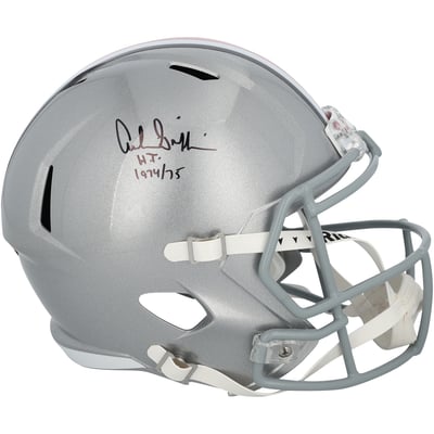 Archie Griffin Ohio State Buckeyes Autographed Fanatics Authentic Riddell Speed Replica Helmet with "HT 74/75" Inscription
