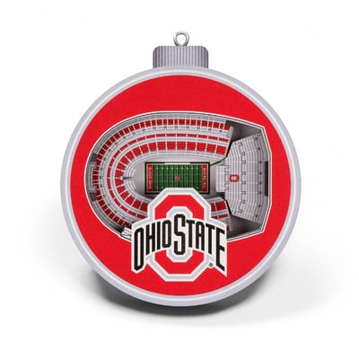 Ohio State Buckeyes Fanpoint 3D Stadium Ornament