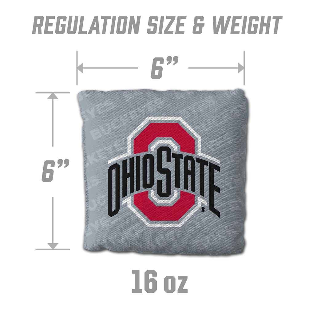 Ohio State Buckeyes Fanpoint Four-Piece Cornhole Bag Set