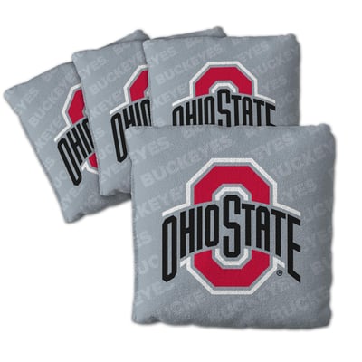 Ohio State Buckeyes Fanpoint Four-Piece Cornhole Bag Set