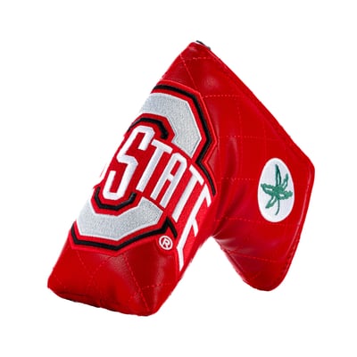 Ohio State Buckeyes Hometown Brands Diamond Stitch Blade Putter Cover