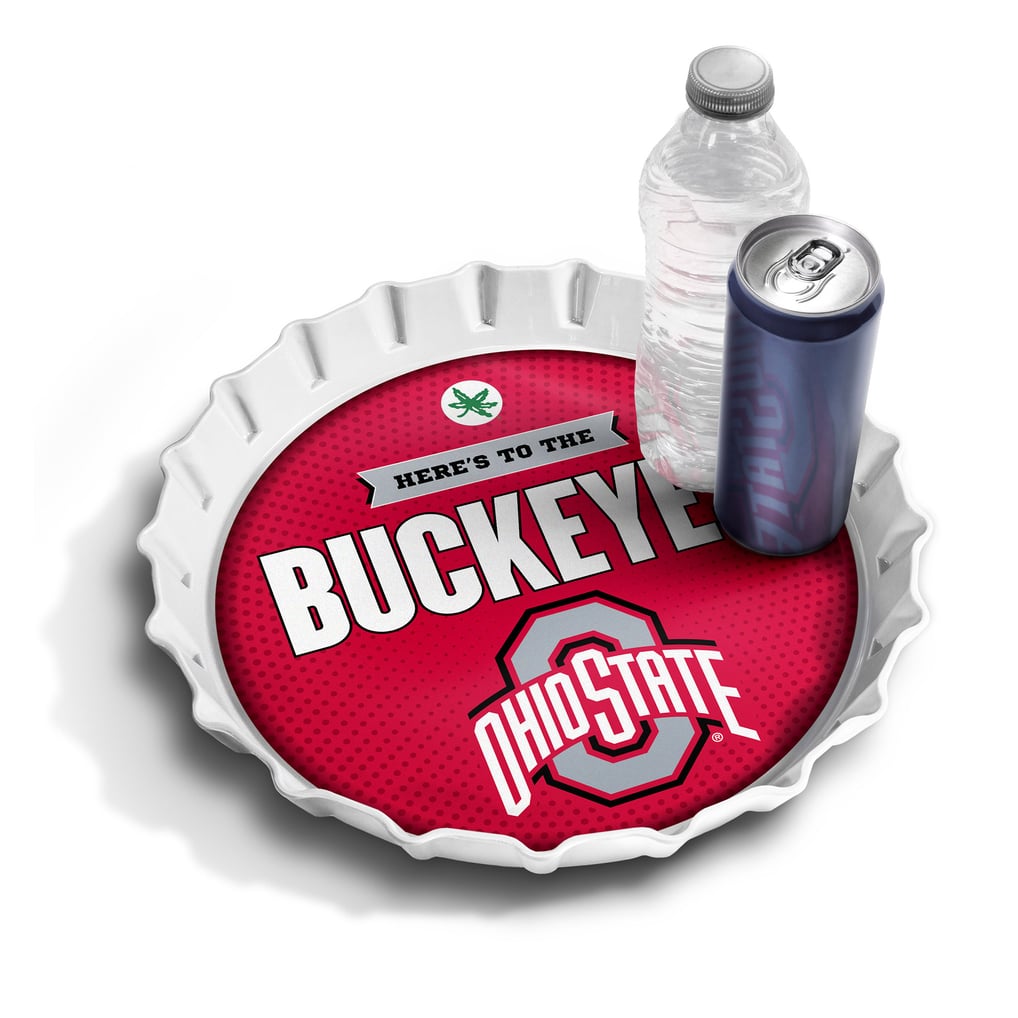 Ohio State Buckeyes IDNA 13" Bottle Cap Serving Tray