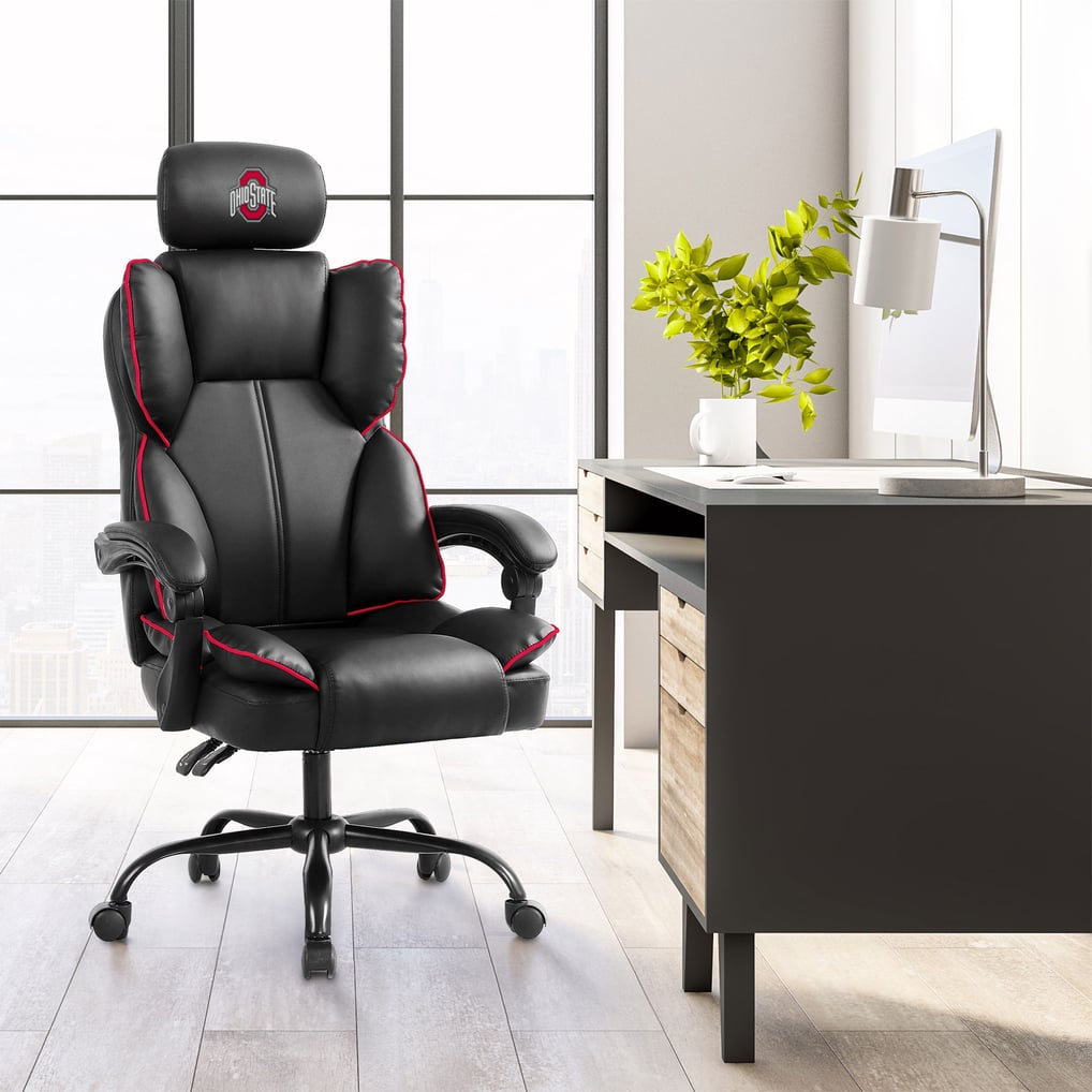 Ohio State Buckeyes Imperial Champ Chair - Black