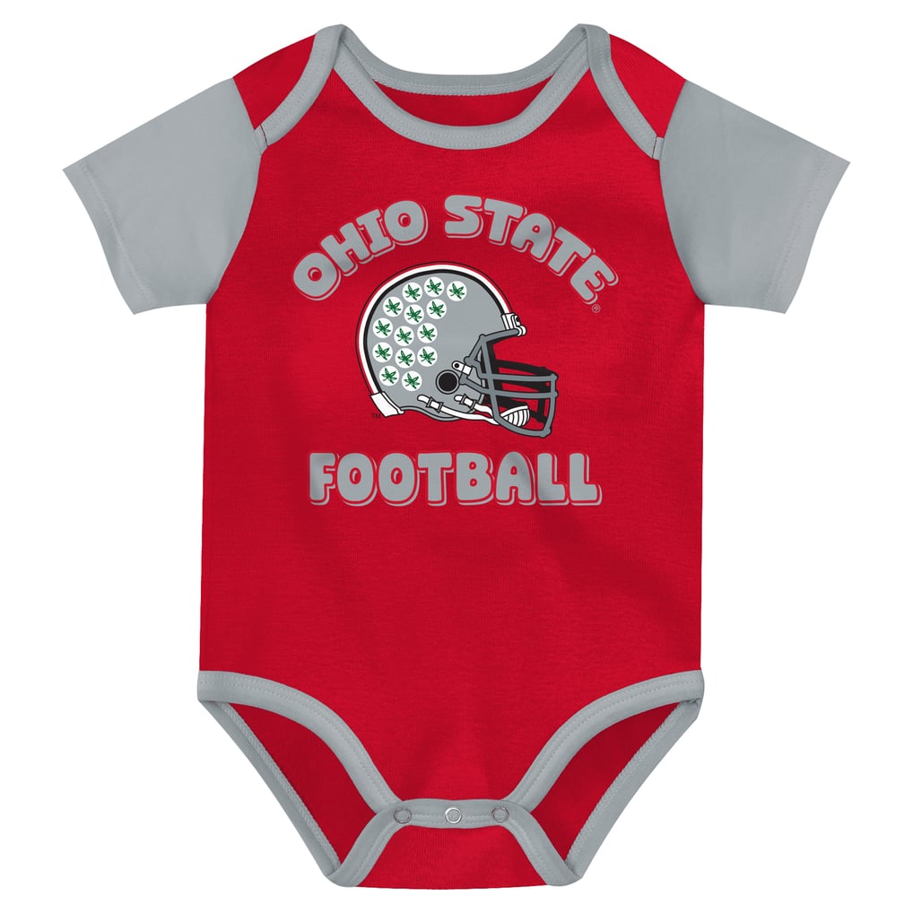 Ohio State Buckeyes Outerstuff Infant Star Player Three-Piece Bodysuit Set
