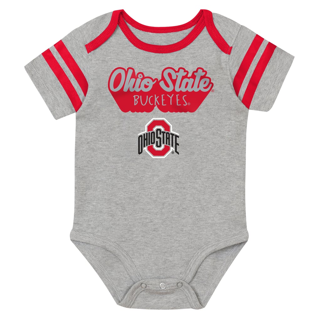 Ohio State Buckeyes Outerstuff Infant Star Player Three-Piece Bodysuit Set