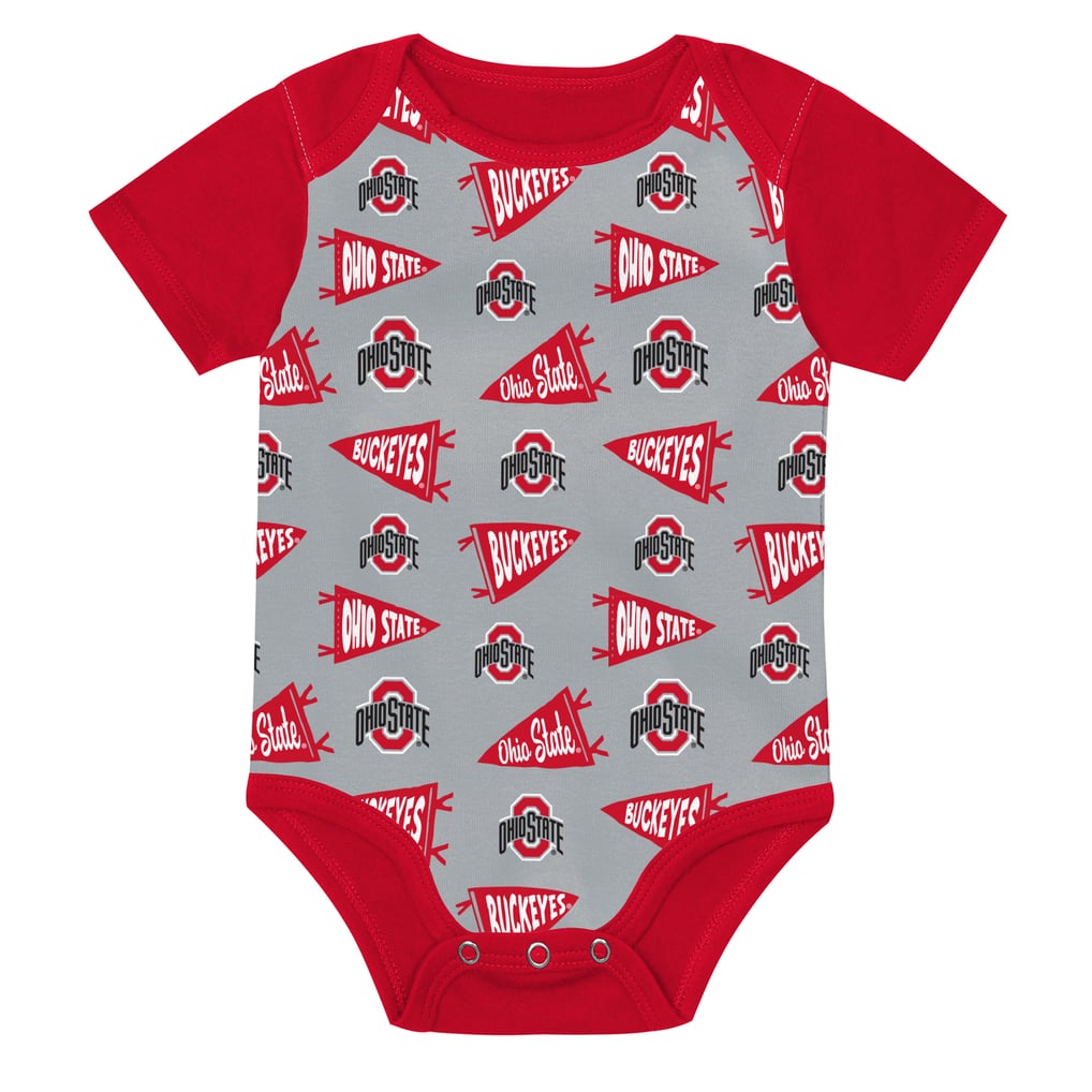 Ohio State Buckeyes Outerstuff Infant Star Player Three-Piece Bodysuit Set