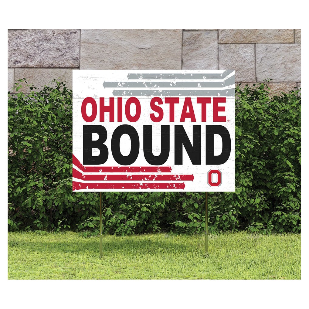 Ohio State Buckeyes Jardine 18" x 24" Team Bound Yard Sign