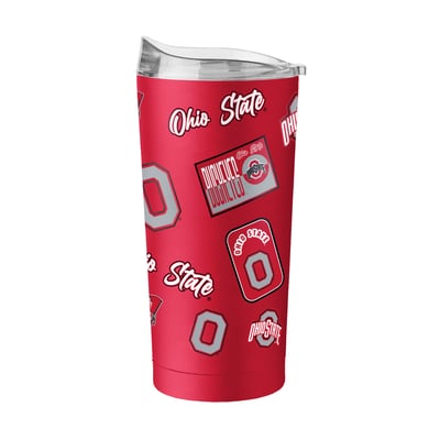  Ohio State Buckeyes Logo Brands 20oz. Dreamweave Powder Coat Tumbler