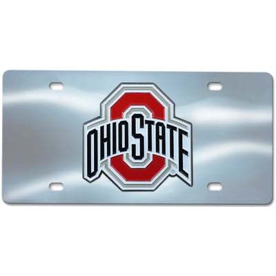 Ohio State Buckeyes Logo Brands Diecast License Plate