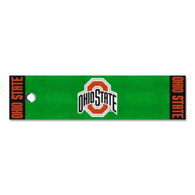 Ohio State Buckeyes Logo Brands Putting Green Mat
