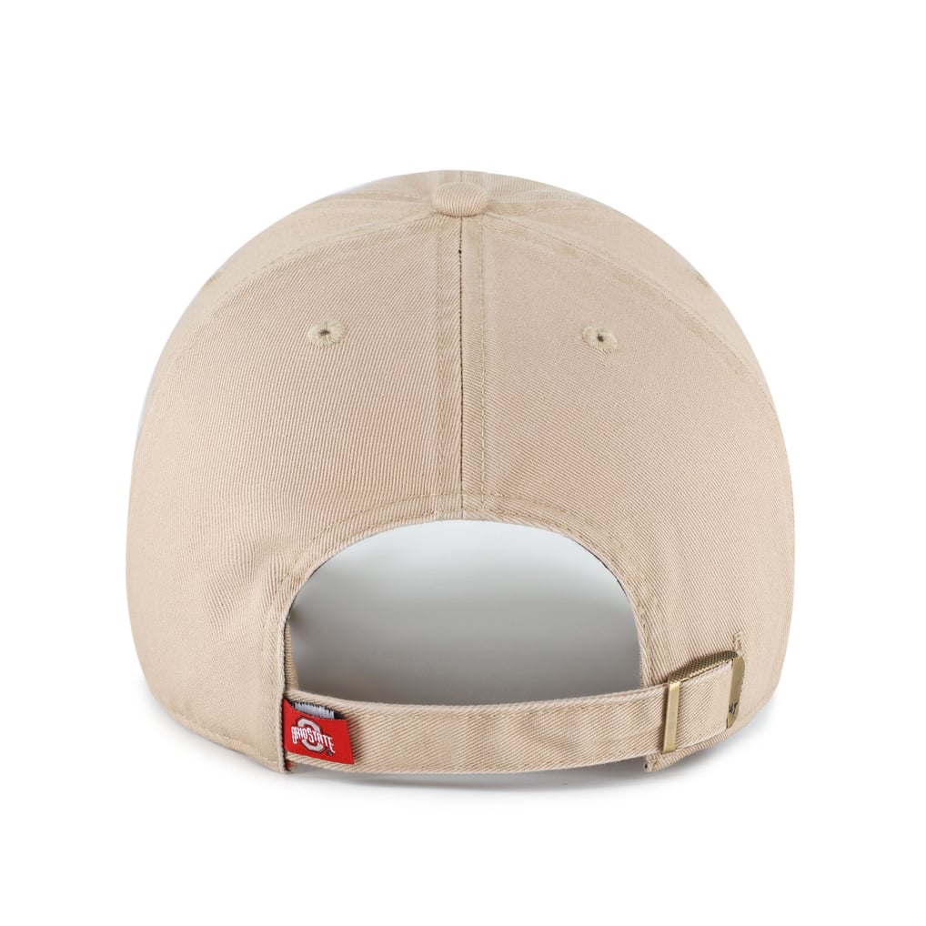  Ohio State Buckeyes '47 Vault Clean Up Adjustable Hat - Khaki