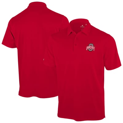 Ohio State Buckeyes Antigua Unshakeable Solid Polo - Scarlet