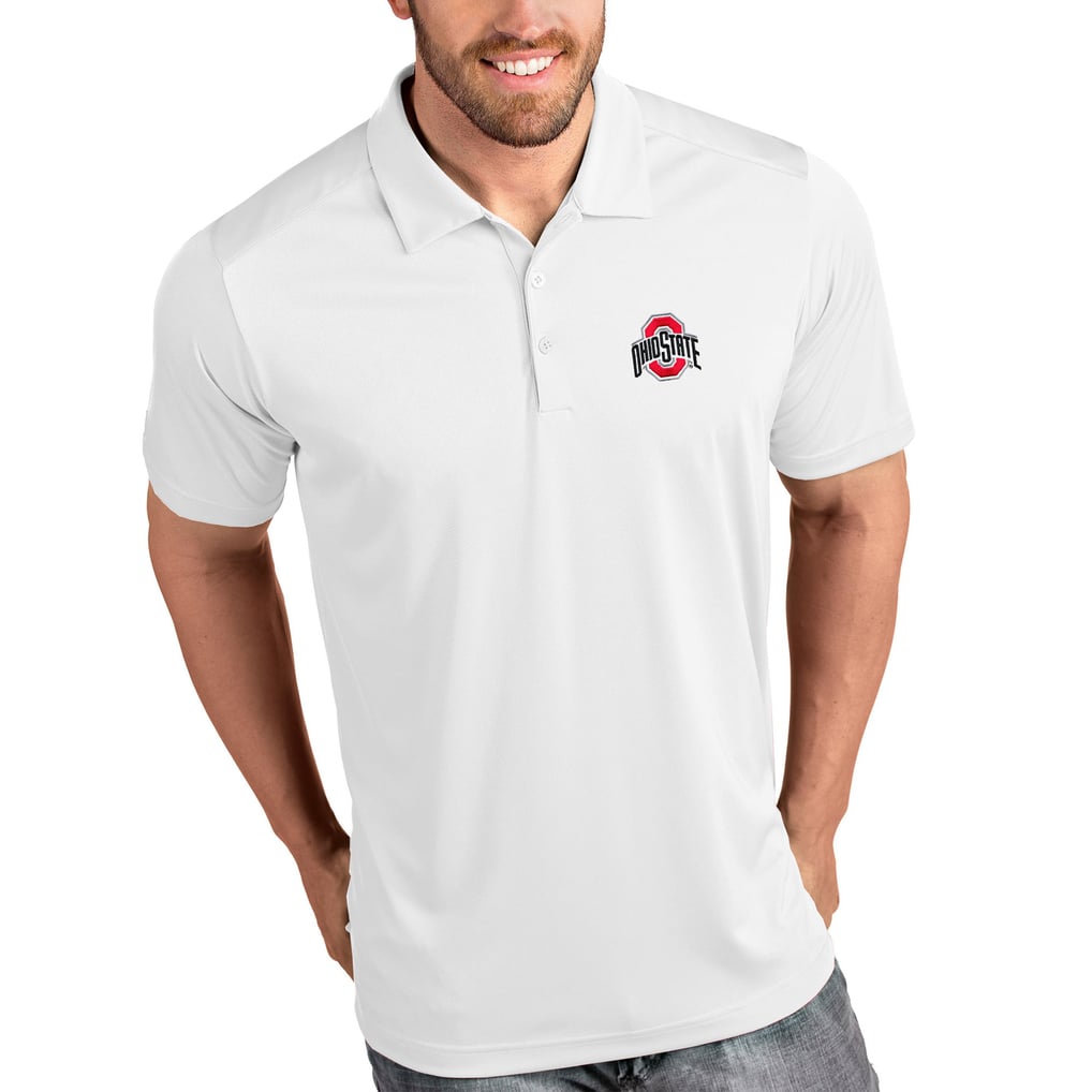 Ohio State Buckeyes Antigua Tribute Polo - White