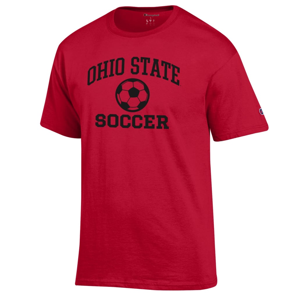 Ohio State Buckeyes Champion Soccer Icon T-Shirt - Scarlet