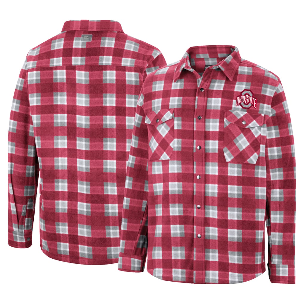 Ohio State Buckeyes Colosseum Ellis Full-Snap Jacket - Scarlet