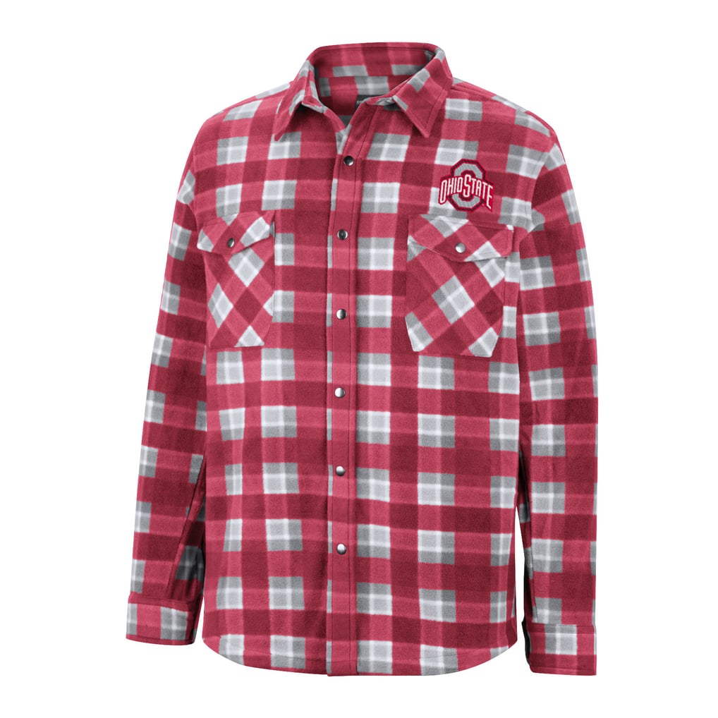 Ohio State Buckeyes Colosseum Ellis Full-Snap Jacket - Scarlet
