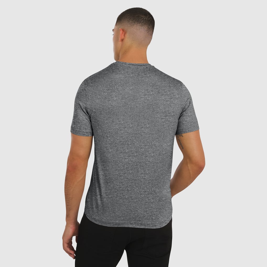  Ohio State Buckeyes J. Palmer Four Down T-Shirt - Heather Black