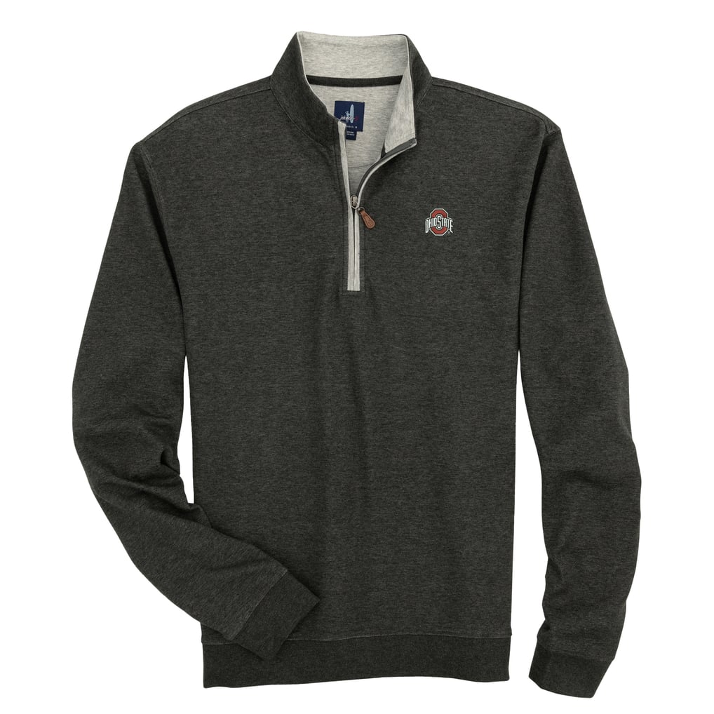  Ohio State Buckeyes johnnie-O Sully Quarter-Zip Pullover - Black