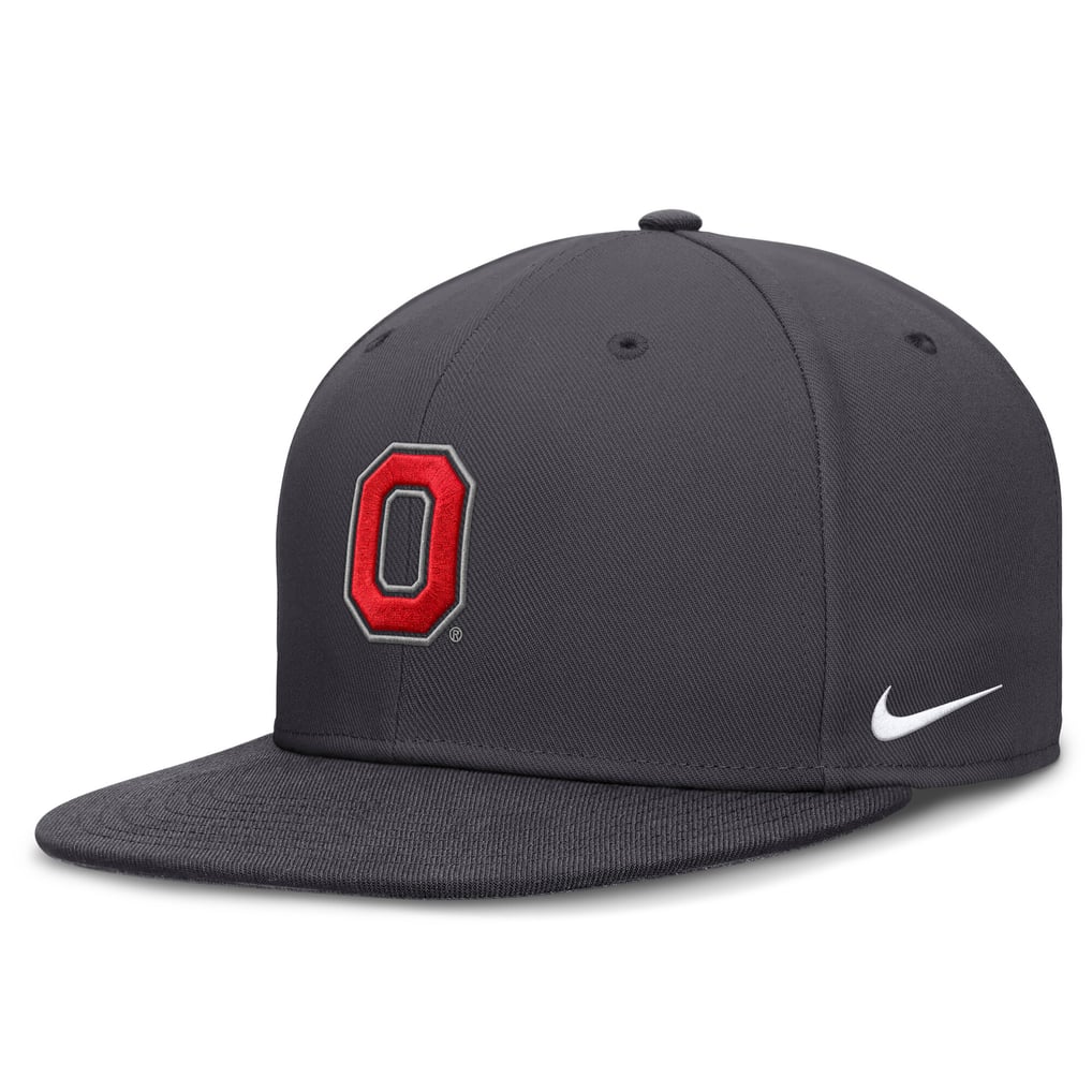 Ohio State Buckeyes Nike Pro Dri-FIT Fitted Hat - Anthracite