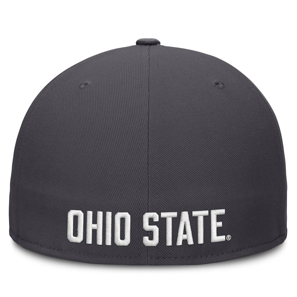 Ohio State Buckeyes Nike Pro Dri-FIT Fitted Hat - Anthracite