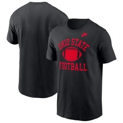 Ohio State Buckeyes Nike Legacy Football Icon T-Shirt - Black