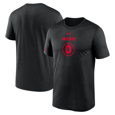 Ohio State Buckeyes Nike On-Court Basketball Practice Legend Dri-FIT T-Shirt - Black