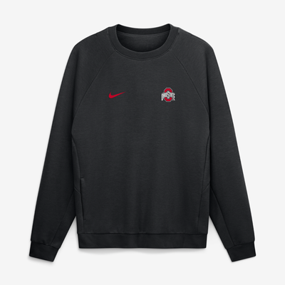 Ohio State Buckeyes Nike Premium Performance Raglan Dri-FIT Sweatshirt - Black