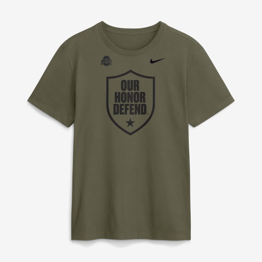 Ohio State Buckeyes Nike Primetime Logo Dri-FIT T-Shirt - Olive