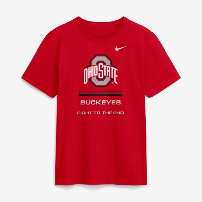 Ohio State Buckeyes Nike 2026 Sideline Dri-FIT T-Shirt - Scarlet