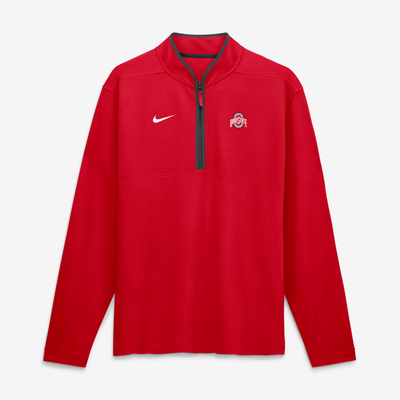  Ohio State Buckeyes Nike Dri-FIT Victory Half-Zip Pullover - Scarlet