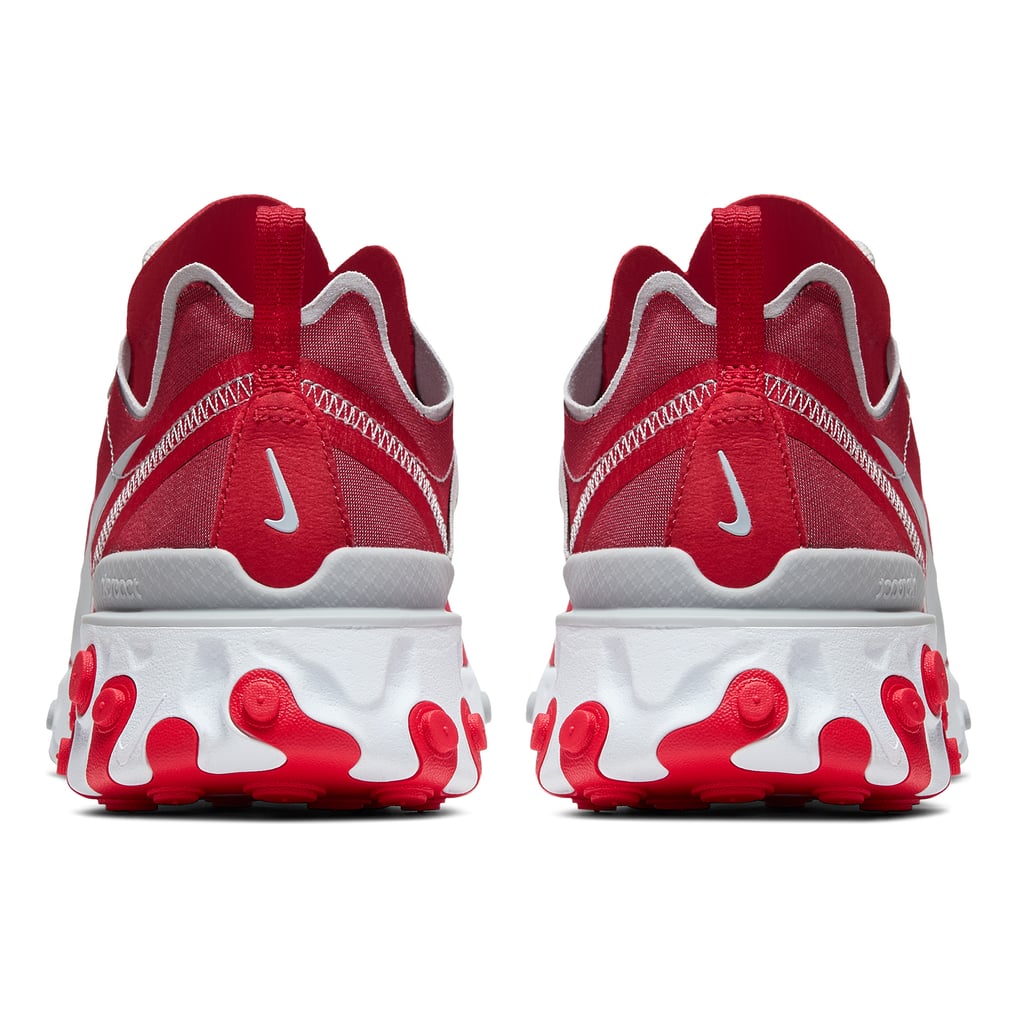 Ohio State Buckeyes Nike React Element 55 Shoes - Scarlet display picture 3