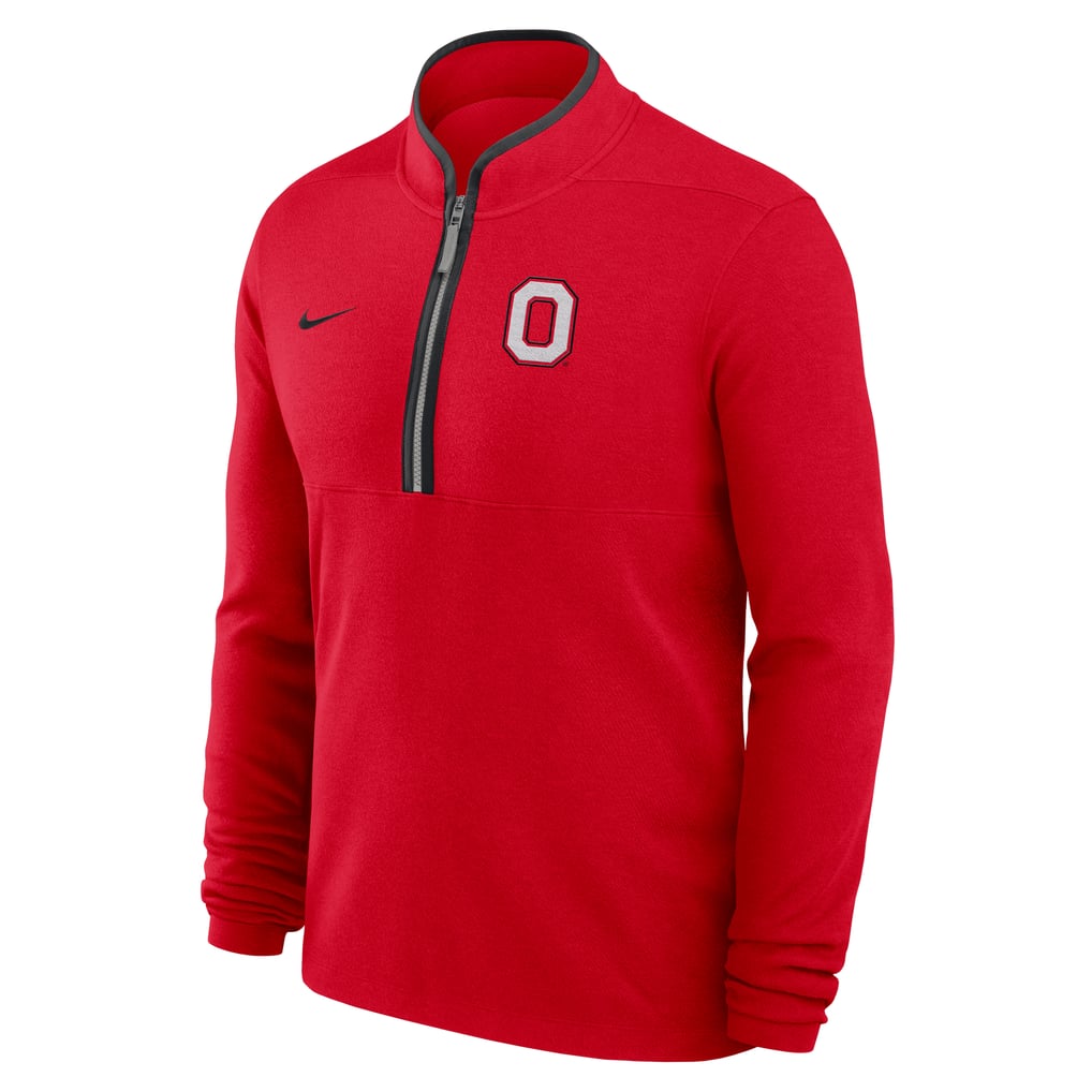  Ohio State Buckeyes Nike Victory Dri-FIT Half-Zip Pullover - Scarlet