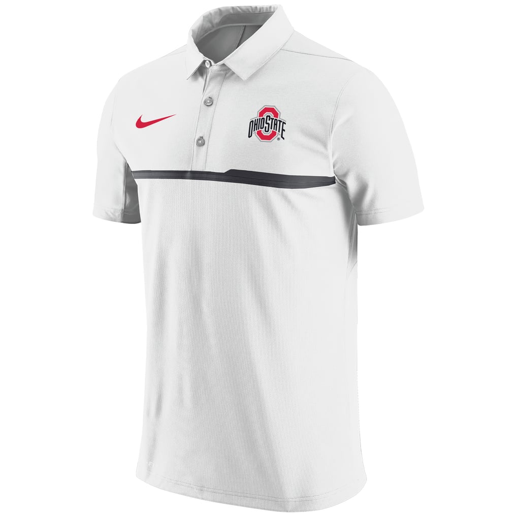 Ohio State Buckeyes Nike Coaches Performance Polo - White