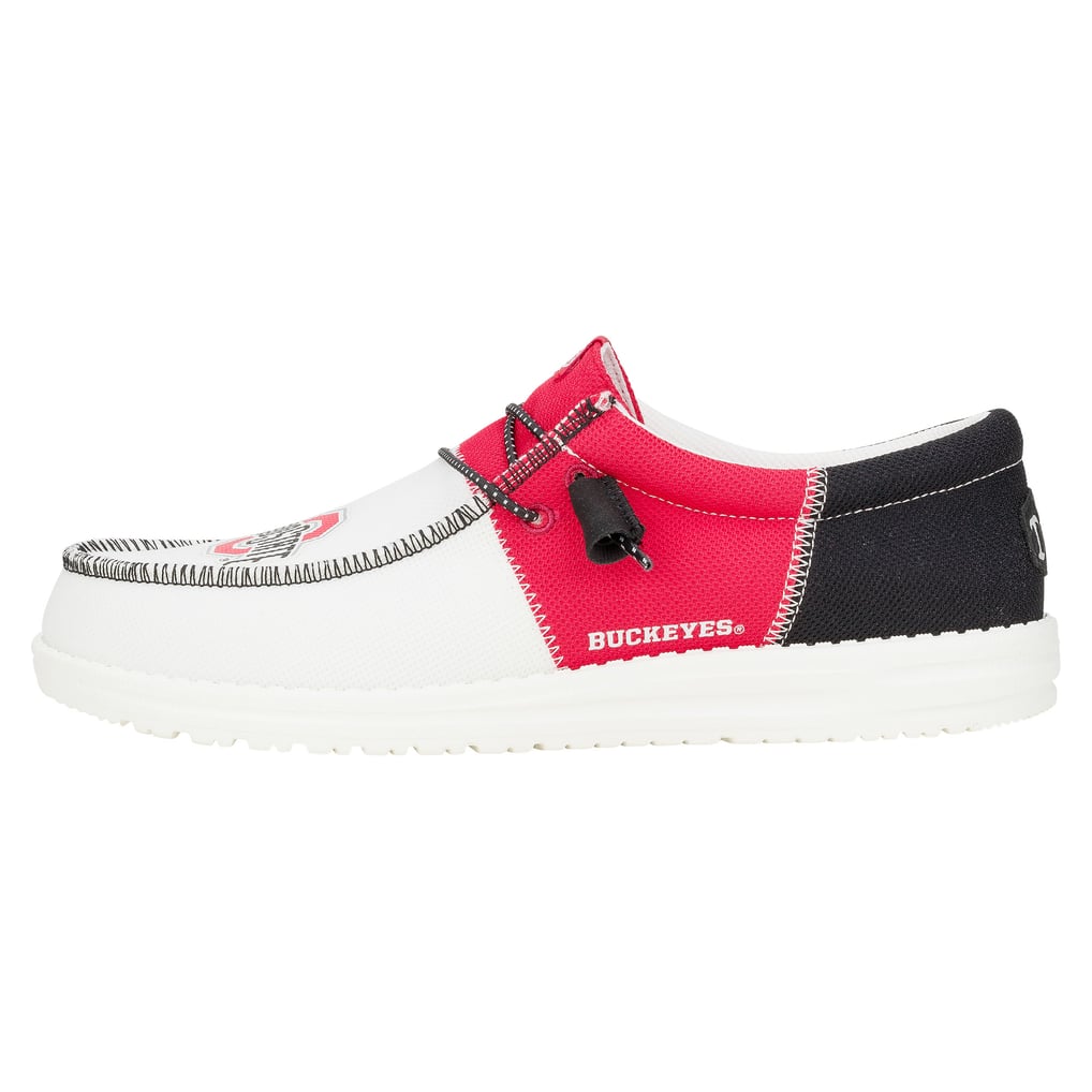 Ohio State Buckeyes Wally Casual Shoes - Scarlet/Black