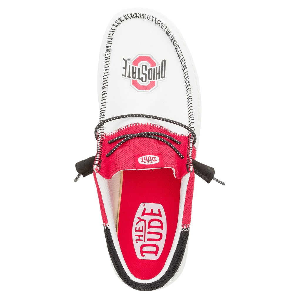 Ohio State Buckeyes Wally Casual Shoes - Scarlet/Black display picture 3