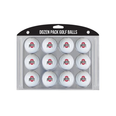 Ohio State Buckeyes 12-Pack Team Golf Ball Set