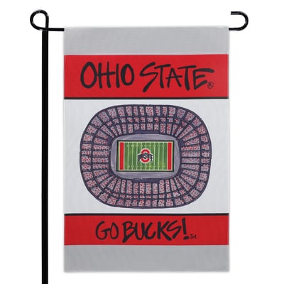 Ohio State Buckeyes 12'' x 18'' Stadium Vertical Banner