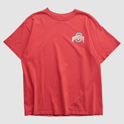 Ohio State Buckeyes 2000s T-shirt - Red - L by Fanatics Real Vintage