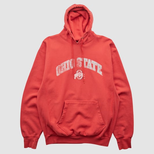 Ohio State Buckeyes 2010s Pullover Sweatshirt - Red - S by Fanatics Real Vintage