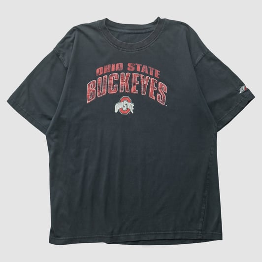 Ohio State Buckeyes 2010s T-shirt - Black - 2XL by Fanatics Real Vintage