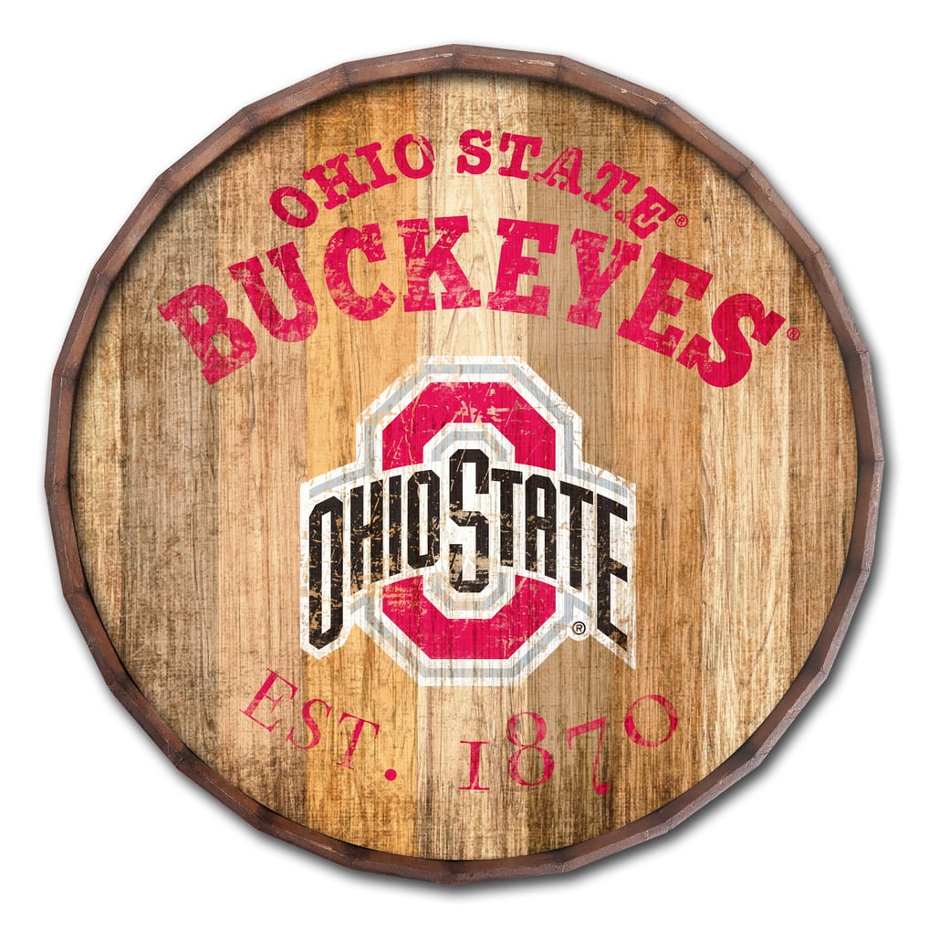 Ohio State Buckeyes 24'' Established Date Barrel Top