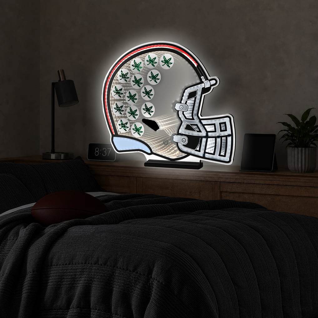 Ohio State Buckeyes 24" Helmet LED Infinity Light