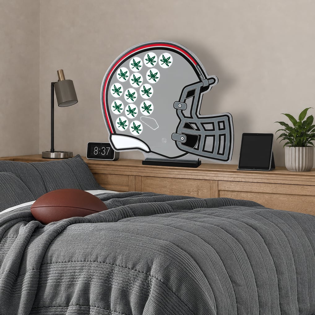 Ohio State Buckeyes 24" Helmet LED Infinity Light