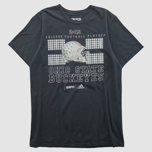 Ohio State Buckeyes Adidas 2015 T-shirt - Black - S by Fanatics Real Vintage